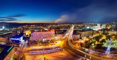 Мурманск қаласының орталығы